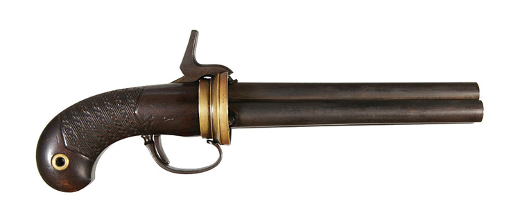 輪転式管打銃