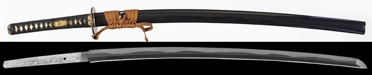 刀　越中住康光作　平成八年十一月吉日 Katana [Hieda_Yasumitsu]