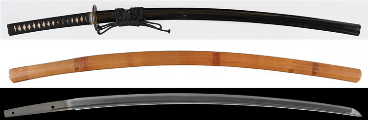 刀　宮城守國　盡忠報國 猪股正義所持之 Katana [Miyagi Morikuni]