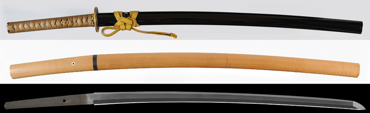 刀　無銘(藤原高田) Katana [Fujiwara_Takada]