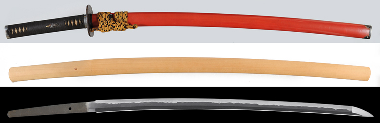 刀　無銘(心慶胤光) Katana [Shinkei_Tanemitsu]