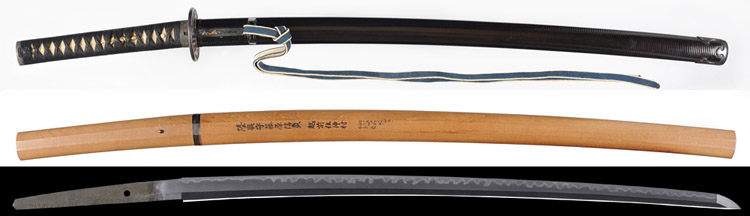 　刀　陸奥守藤原信貞 越前住仲村 Katana [Nobusada]