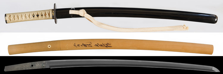 脇差　長運斎綱俊造　天保五年六月日 Wakizashi [Chounsai Tsunatoshi]