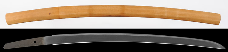 脇差　出羽米沢住赤間綱信　天保十三年二月吉日 Wakizashi [Akama_Tsunanobu]
