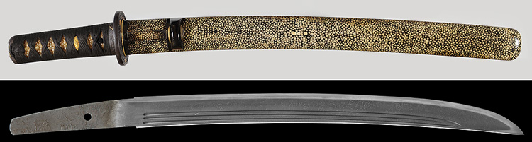 脇差　信国作(筑前信国) Wakizashi [Chikuzen_Nobukuni]