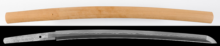 脇差　三河國住藤原元久作　昭和五十八年秋 Wakizashi [Hashimoto_Motohisa]