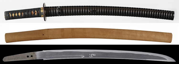 脇差　豊後守藤原金高 Wakizashi [Kanetaka]