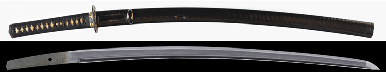 刀　越州住人直長作　明応十年二月(越中) Katana [Naonaga]