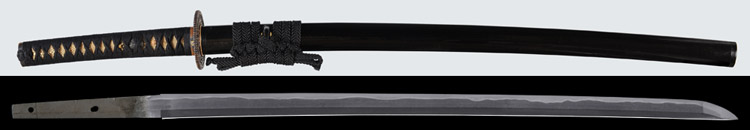 刀　無銘(越前三代康継)  Wakizashi [Echizen_Yasutsugu](3generations)