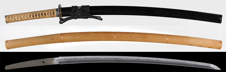 刀　青龍軒源盛俊(二代)　明治二年巳六月日 Katana [Seiryuuken_Moritoshi]2generation