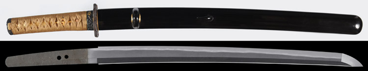 脇差　波平安氏(新々刀) wakizashi [Naminohira_Yasuuji]