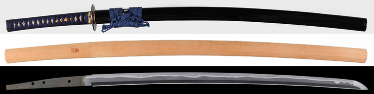 刀　不動義□ (新刀中上作) Katana[Fudou_Yoshimune]