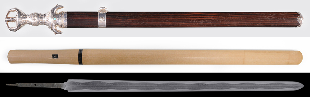 三鈷剣龍図小柄 三鈷剣龍図小柄 三鈷剣龍図小柄 三鈷剣龍図小柄